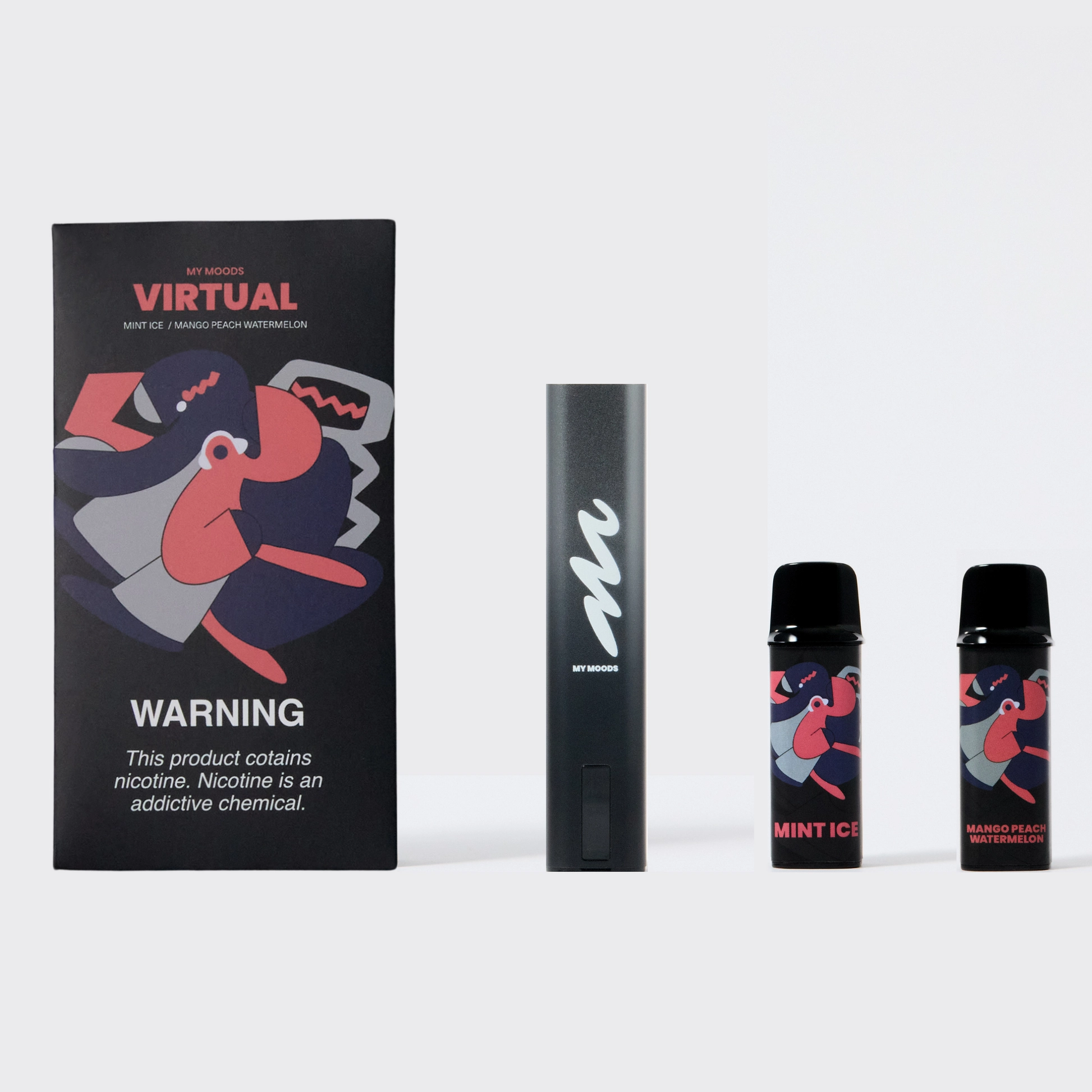 VIRTUAL KIT (MINT ICE & MANGO PEACH WATERMELON)