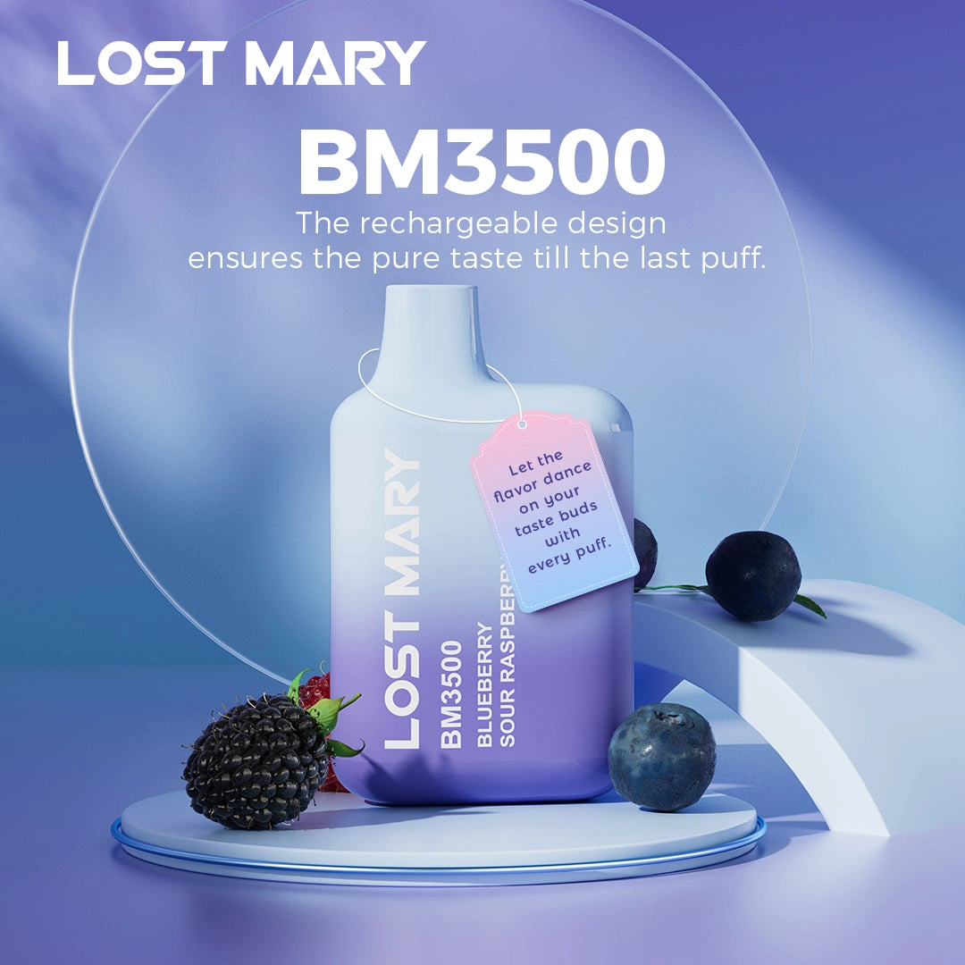 LOSTMARY BM3500 BLUBERRY SOUR RASPBERRY(ノンニコチン)